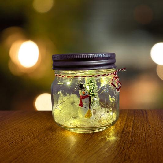 Light up Snow Jars